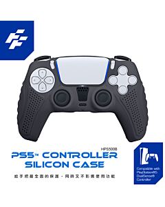 Flashfire PS5 Controller Silicon Case Black