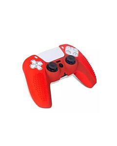 OIVO Silicone Case for PS5 - Red