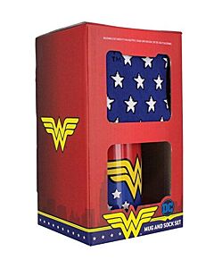 DC Comics Wonder Woman Mug and Socks Set