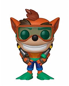 Funko - Crash Bandicoot S2: Crash w/ Scuba POP!