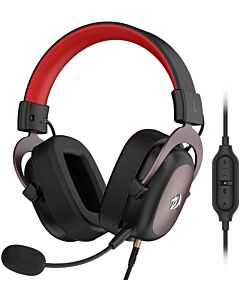 Redragon H510 Zeus  Gaming Headset - 7.1 Surround Sound - Black/Red
