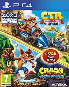 Crash Team Racing and Crash Bandicoot Game Bundle Pre-Owned (PS4)