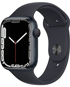 Apple Watch Series 7 (Gps, 45mm) - Midnight Aluminium Case, Midnight Sport Band