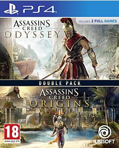Assassin's Creed Origins + Odyssey Double Pack Pre-Owned (PS4)