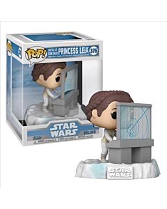 Funko - Deluxe: Star Wars Princess Leia - Battle At Echo Base POP!