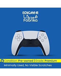 Sony PlayStation DualSense 5 Controller - White- (EgyGamer Fabrika)