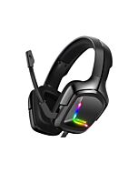 Onikuma K20 RGB Gaming Headset - 7.1 Surround Sound  Mic - Black