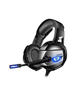 K5-N Wired Over-Ear Gaming Headphones With Mic Black